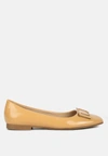 London Rag Nek Embellished Flat Ballerinas In Multi