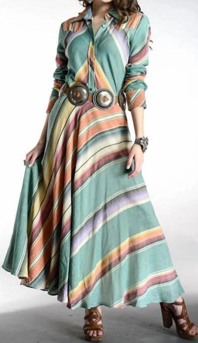 Vintage Collection St Tropez Long Skirt In Multi