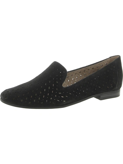 Soul Naturalizer Janelle 2 Womens Suede Perforated Fashion Loafers In Black