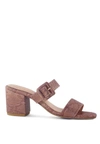 London Rag Doodle Block Heel Sandal In Gold