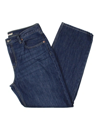 Levi's Low Pro Straight-leg Jean In Dark Blue