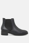 London Rag Prolt Chelsea Styled Ankle Boot In Black