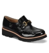 Söfft Prewitt Womens Embellished Patent Leather Loafers In Black