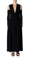 ANNA OCTOBER JACQUELINE DRESS IN BLACK