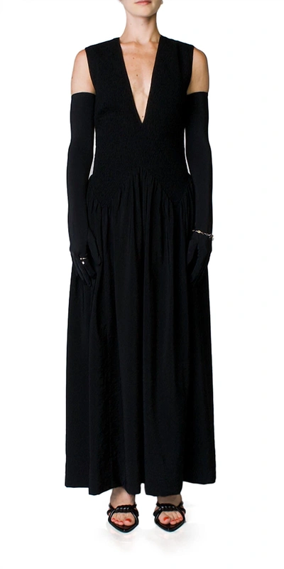 ANNA OCTOBER JACQUELINE DRESS IN BLACK