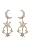 Eye Candy La Cannis Earrings In Gold
