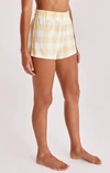 Z SUPPLY SUNNY CHECK SHORTS IN PATTERNED