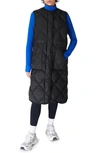 SWEATY BETTY DOWNTOWN QUILTED LONGLINE VEST