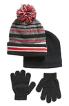 Capelli New York Kids Assorted 2-pack Beanies & Gloves Set In Red Combo