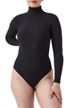 SPANX LONG SLEEVE SMOOTHER THONG BODYSUIT