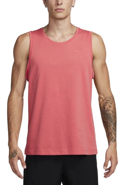 Nike Men's Primary Dri-fit Versatile Tank Top In Adobe/ Adobe