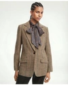 BROOKS BROTHERS RELAXED WOOL JACKET | BROWN | SIZE 12