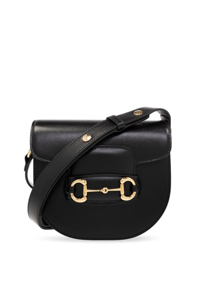 Gucci 1955 Horsebit Mini Shoulder Bag In Black