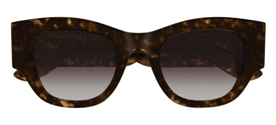 Alexander Mcqueen Eyewear Square Frame Sunglasses In Multi