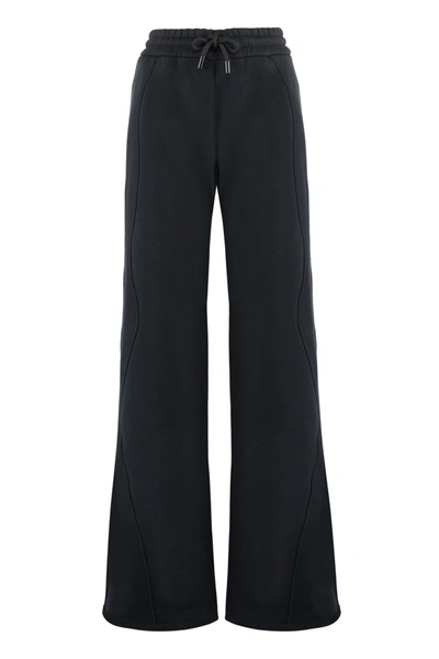 Off-white Cotton Trousers In Default Title