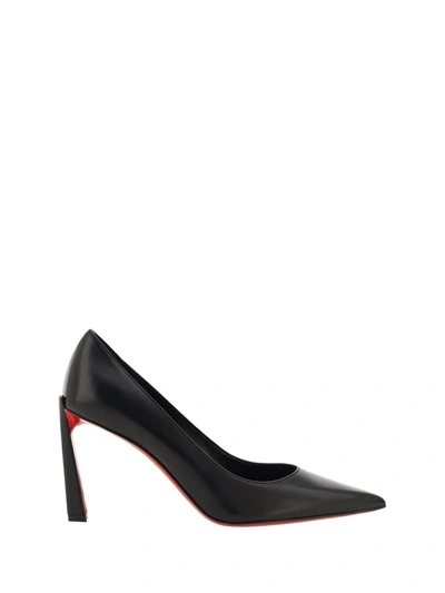 Christian Louboutin Condora 85 Leather Pumps In Black