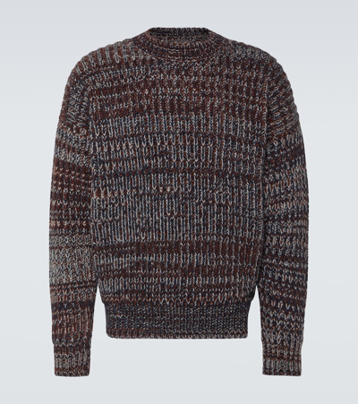 Loro Piana Glyde Cashmere-blend Sweater In Autumn