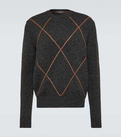 Loro Piana Hicks Cashmere Sweater In Black