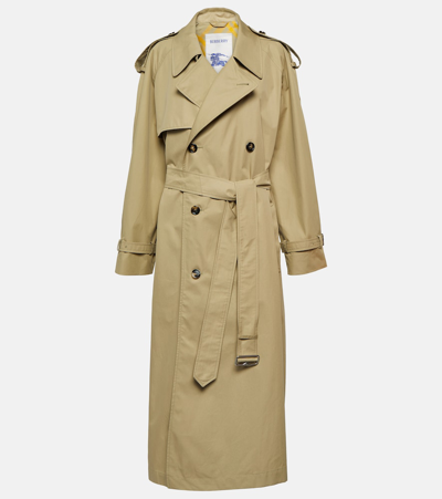 BURBERRY COTTON GABARDINE TRENCH COAT