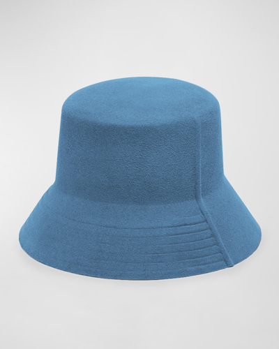 Barbisio Becky Cashmere-wool Bucket Hat In Gr3 Green