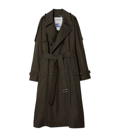Burberry Castleford Trench Coat In Otter