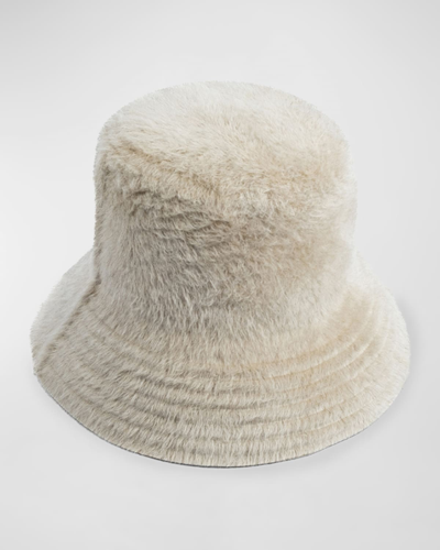 Barbisio Becky Bucket Hat In Wh1 White