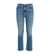 MOTHER MOTHER DAZZLER MID-RISE STRAIGHT JEANS
