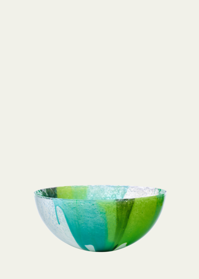Alessandro Ciffo Murano Small Bowl In Green