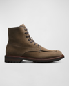 ALLEN EDMONDS MEN'S CARTER WEATHERPROOF SUEDE LACE-UP BOOTS