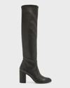 Stuart Weitzman City Block Heel Boot In Black