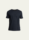 Theory Cosmos Essential Slub Cotton T-shirt In Eclipse