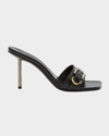 GIVENCHY VOYOU HIGH STRAP MULE SANDALS