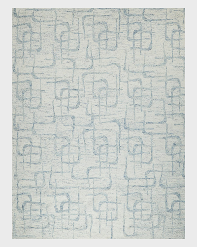 Exquisite Rugs Breeze Hand-tufted Rug, 9' X 12' In Blue
