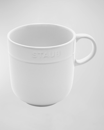 Staub Dinnerware 4-piece Mug Set In White