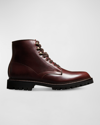 ALLEN EDMONDS MEN'S HIGGINS MILL WEATHERPROOF LUG SOLE ANKLE BOOTS