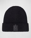 Mackage Kid's Jude Wool Beanie In Black
