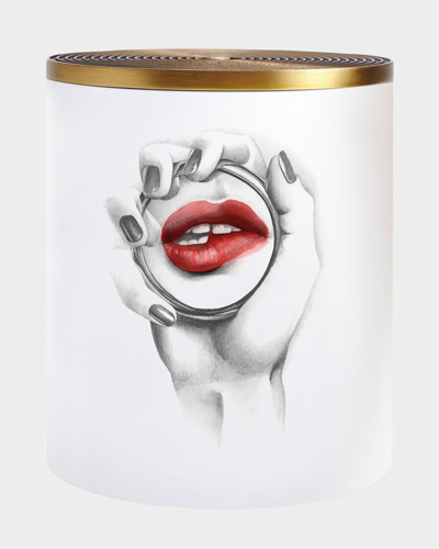 L'objet Parfums De Voyage Oh Mon Dieu Three-wick Candle In White