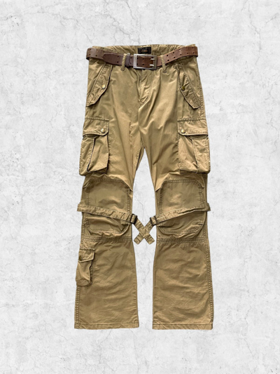 パンツ tete homme bondage parachute pants y2k Pre-owned Issey Miyake X Tete Homme Issey Miyake Bondage Parachute