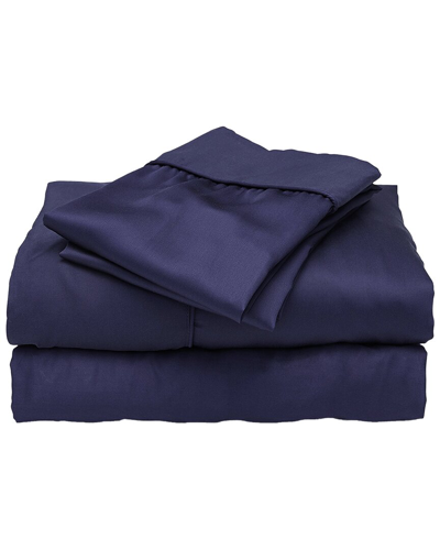 Ettitude Signature Sateen Sheet Set In Blue