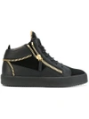 GIUSEPPE ZANOTTI GIUSEPPE ZANOTTI DESIGN KRISS SNEAKERS - BLACK,RW7012300112179036