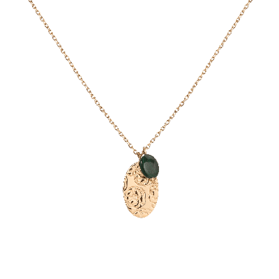 Aurate New York X Macenna: Rose Garden Pendant Necklace