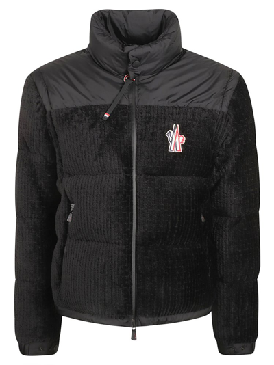 Moncler Padded Down Jacket In Black