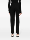 Emporio Armani Skinny-leg Stretch Trousers In Black