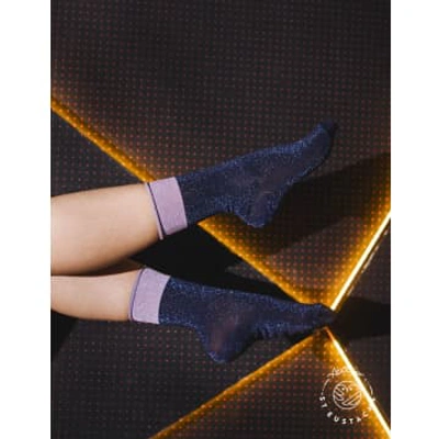 Atelier St Eustache Techno Boom Socks In Blue