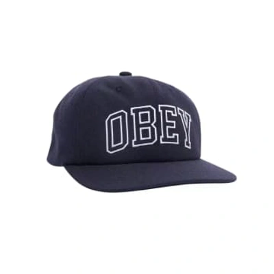 Obey Rush 6 Panel In Blue