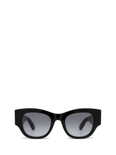 Alexander Mcqueen Square Frame Sunglasses In Black