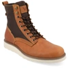 TERRITORY ELEVATE WATER RESISTANT PLAIN TOE LACE-UP BOOT