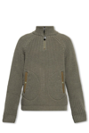 MONCLER GENIUS MONCLER X PHARRELL WILLIAMS LOGO PATCH KNIT CARDIGAN