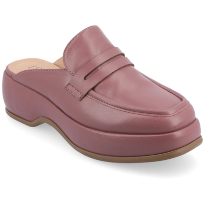 Journee Collection Collection Women's Tru Comfort Foam Antonina Flats In Mauve