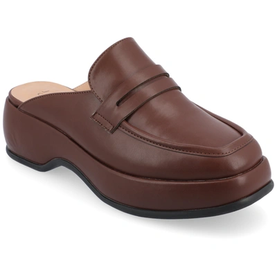 Journee Collection Collection Women's Tru Comfort Foam Antonina Flats In Brown